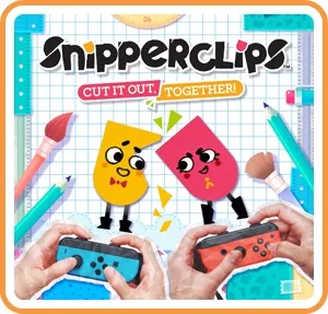 постер игры Snipperclips: Cut it out, together!