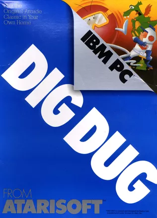 постер игры Dig Dug