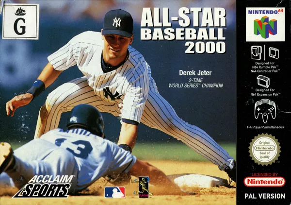 постер игры All-Star Baseball 2000