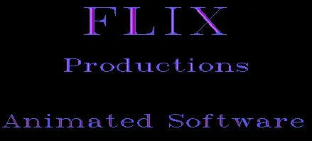 FLIX Productions Animated Software logo
