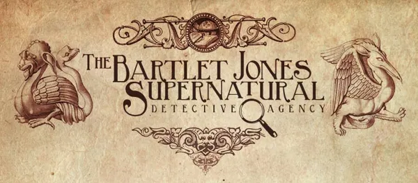 Bartlet Jones Supernatural Detective Agency, The logo