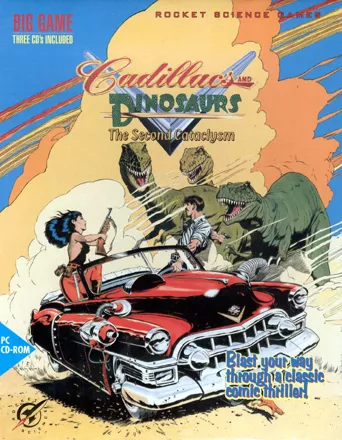 постер игры Cadillacs and Dinosaurs: The Second Cataclysm
