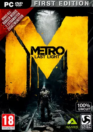 постер игры Metro: Last Light (Limited Edition)