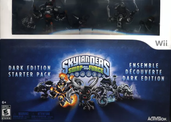  Skylanders Trap Team Dark Edition Starter Pack - PlayStation 4  : Video Games