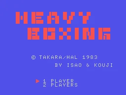 Play Heavy Boxing