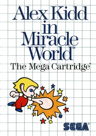 постер игры Alex Kidd in Miracle World