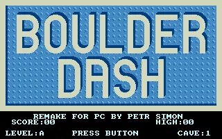 постер игры Boulder Dash