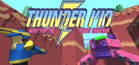постер игры Thunder Kid: Hunt for the Robot Emperor