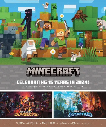 Minecraft promo art, ads, magazines advertisements - MobyGames