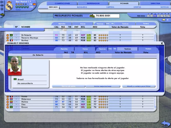 PC Fútbol 2007 (2006) MobyGames