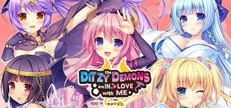 постер игры The Ditzy Demons Are in Love With Me