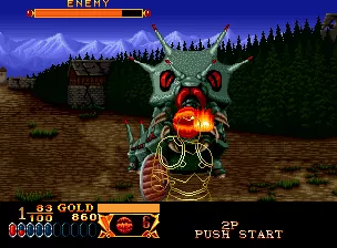 Screenshot of Crossed Swords II (Neo Geo CD, 1995) - MobyGames