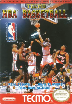 постер игры Tecmo NBA Basketball