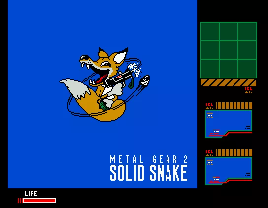 Screenshot of Metal Gear 2: Solid Snake (MSX, 1990) - MobyGames