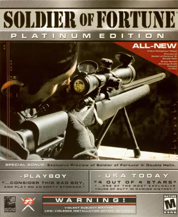 постер игры Soldier of Fortune: Platinum Edition