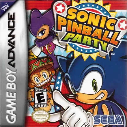 постер игры Sonic Pinball Party