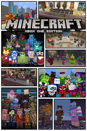 Full List for Minecraft Xbox 360 Skin Pack #1