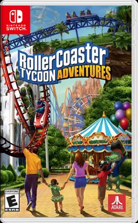 постер игры RollerCoaster Tycoon Adventures