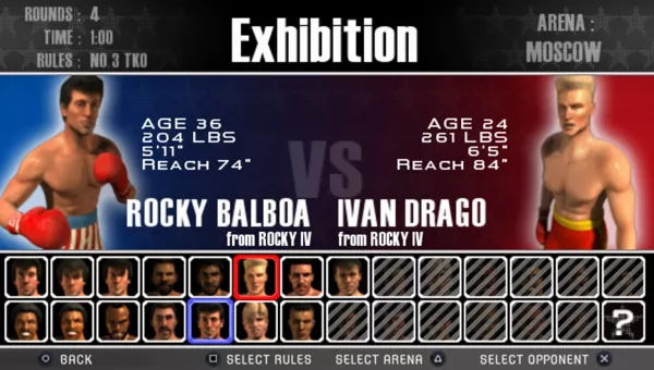 Rocky Balboa (PSP) revive as lutas mais épicas do cinema - PlayStation Blast