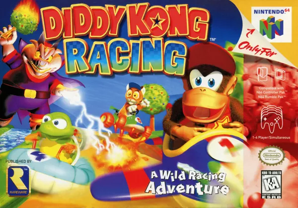 постер игры Diddy Kong Racing
