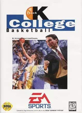 постер игры Coach K College Basketball