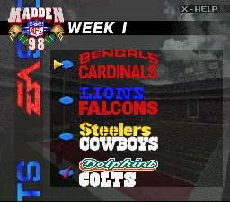 Madden NFL 98 (1997) - MobyGames