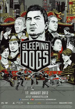 Sleeping Dogs: Definitive Edition cover or packaging material - MobyGames