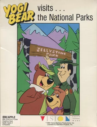 постер игры Yogi Bear visits... the National Parks