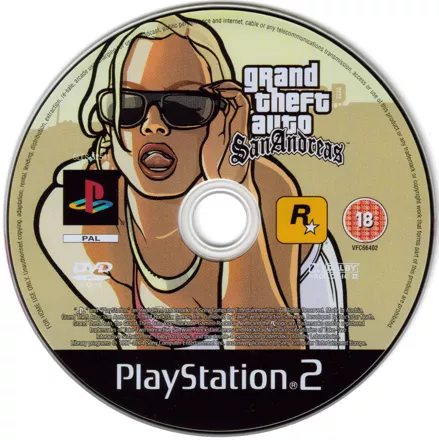 Grand Theft Auto San Andreas PlayStation 2 Box Art Cover by Gobo1