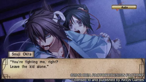 Hakuoki: Demon of the Fleeting Blossom para PSP (2009)