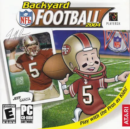 постер игры Backyard Football 2004