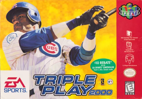 постер игры Triple Play 2000