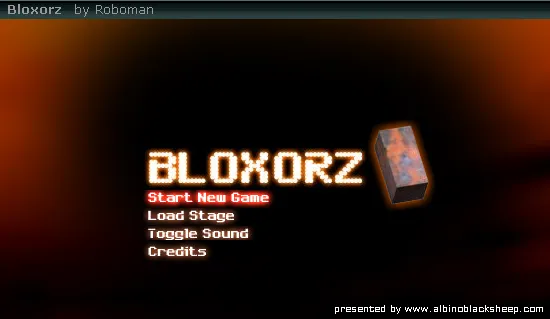 Screenshot of Bloxorz (Browser, 2017) - MobyGames