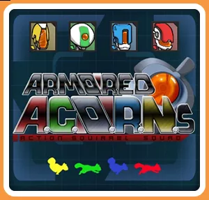 постер игры Armored ACORNs: Action Squirrel Squad