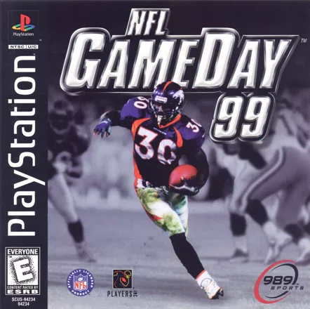 постер игры NFL GameDay 99