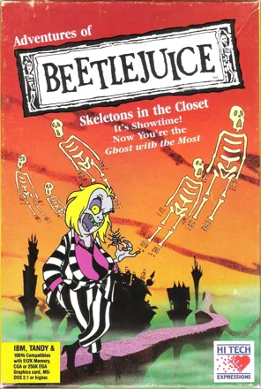 постер игры Adventures of Beetlejuice: Skeletons in the Closet