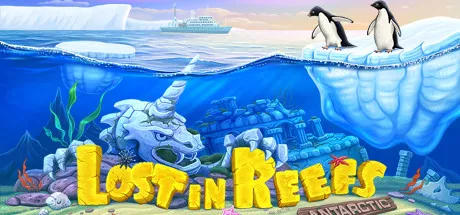 постер игры Lost in Reefs: Antarctic