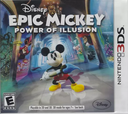 постер игры Disney Epic Mickey: Power Of Illusion
