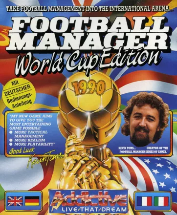 постер игры Football Manager: World Cup Edition 1990