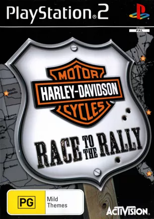 постер игры Harley-Davidson: Race to the Rally