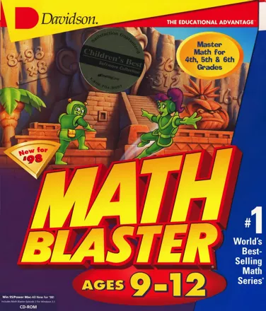 постер игры Math Blaster: Ages 9-12