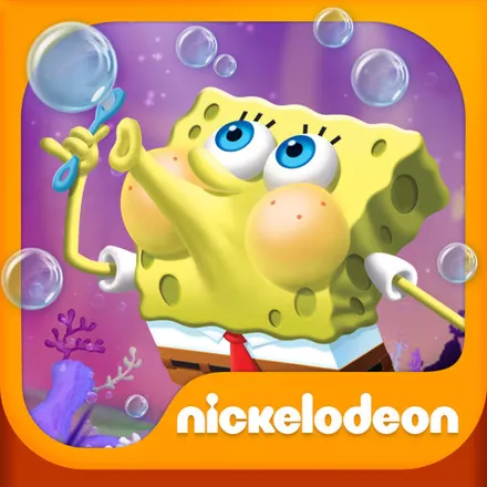 постер игры SpongeBob Bubble Party