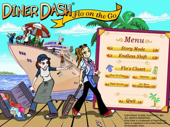 Diner Dash: Flo On The Go - Nintendo Ds 