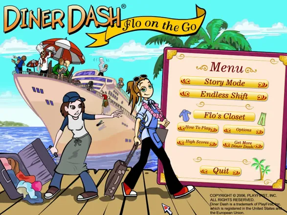 Screenshot of Diner Dash 2: Restaurant Rescue (Windows, 2006) - MobyGames