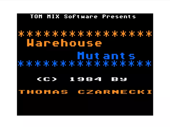 Warehouse Mutants (1984) - MobyGames
