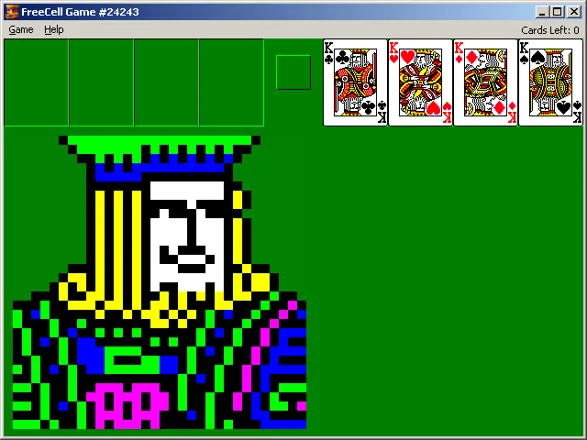 Freecell Card Game Windows XP Edition