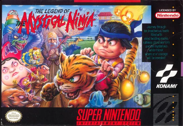 постер игры The Legend of the Mystical Ninja
