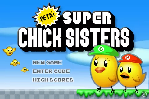 постер игры Super Chick Sisters