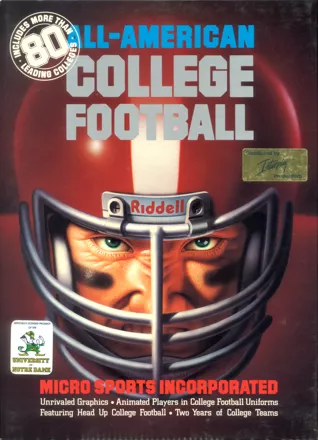 постер игры All-American College Football