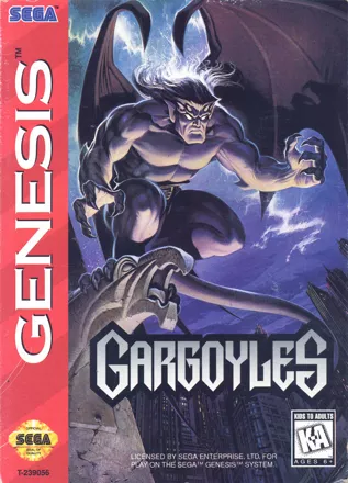 постер игры Gargoyles